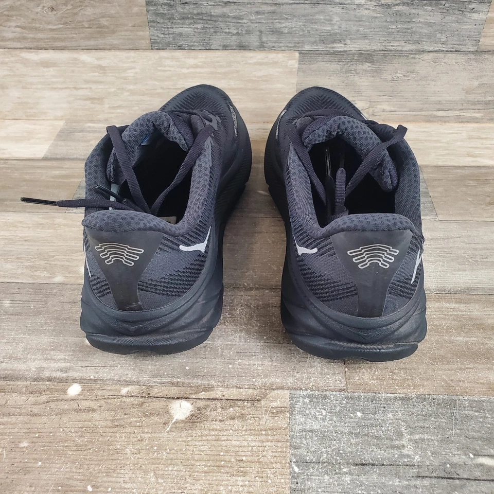 Zapatos deportivos negros con cordones Hoka One One Clifton 9 GTX para mujer talla 10,5 B Foto 3 de 4