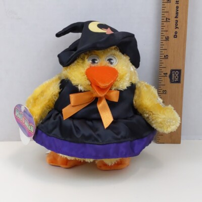 DanDee Sing Dance Halloween Chick Plush Animated Musical Witch Costume Toy