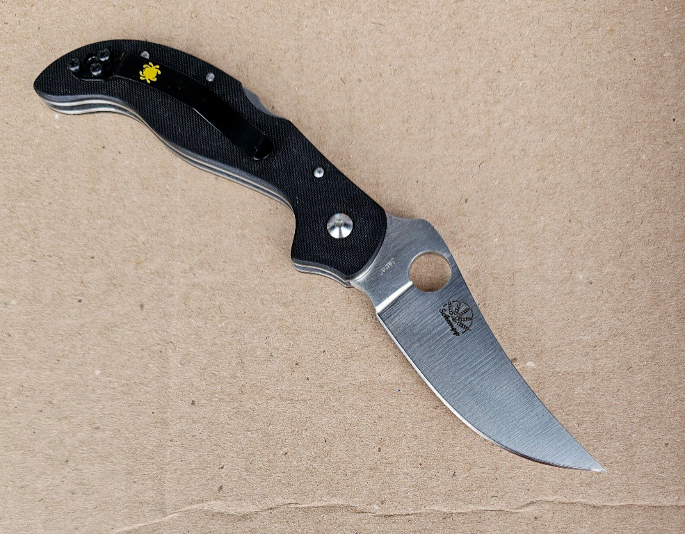 Numbered C83gp2 Spyderco Persian 2 Model Folding Knife for Numbered C83gp2 Spyderco Persian 2 Model Folding Knife for