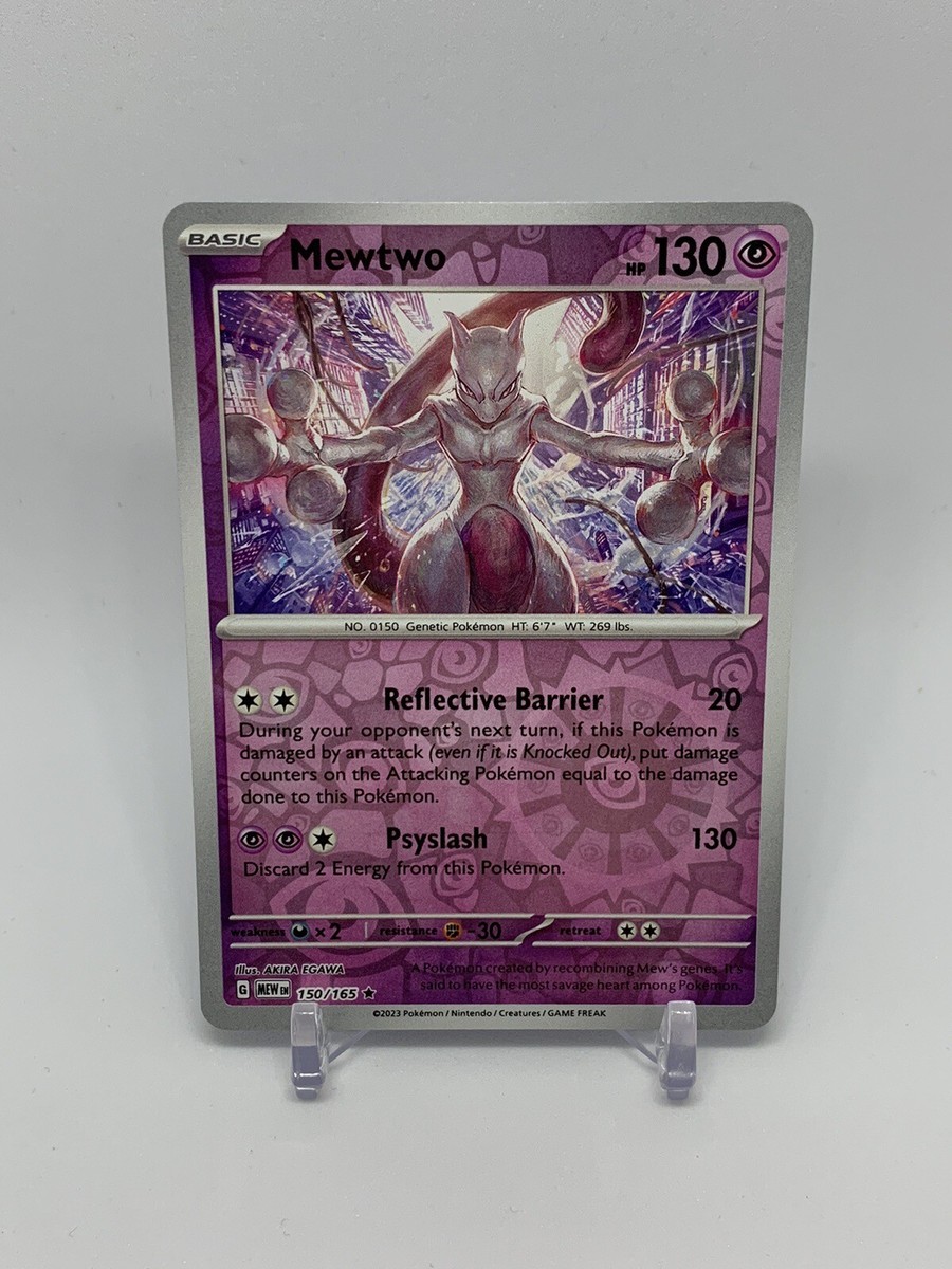 Mewtwo 150/165 Reverse Holo - Scarlet & Violet - 151 - Pokemon TCG