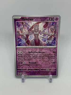 Mewtwo 150/165 Reverse Holo - Scarlet & Violet - 151 - Pokemon TCG