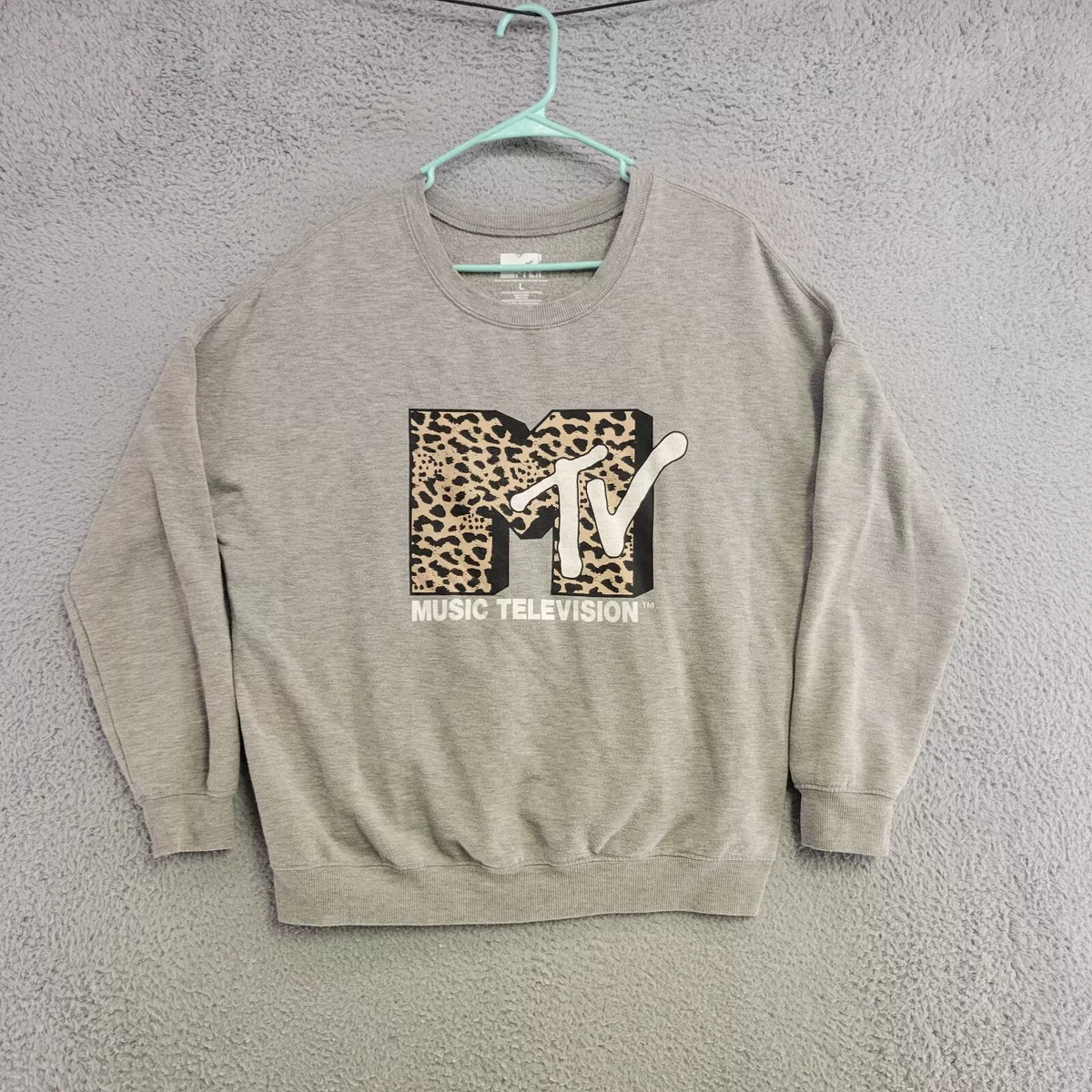 Tussen ik heb honger maatschappij MTV Sweater Womens L Large Gray Pullover Sweatshirt Casual Music Television | eBay Tussen ik heb honger maatschappij MTV Sweater Womens L Large Gray Pullover Sweatshirt Casual Music Television | eBay