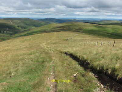 Foto 6x4 Gleis auf windigem Rigg Sourhope While the Ordnance Survey Karte von t c2020