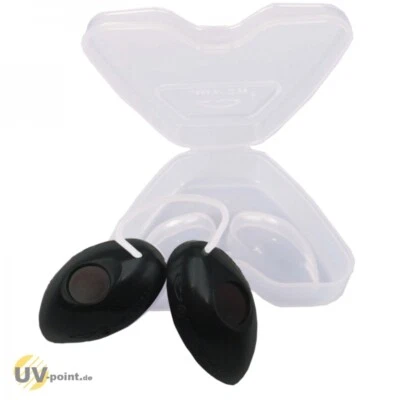 UV-POINT.DE SOLARIUM UV SCHUTZBRILLE bzw. SOLARIUM BRILLE f. SONNENBANK im Etui (schwarz)