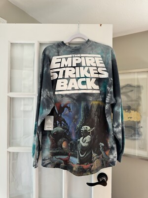 Rare Disney 40th Anniversary Empire Strikes Back Spirit Jersey Star Wars NEW M