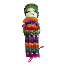 Vintage 2" Handmade Worry Trouble Doll Mexican Guatemalan Replacement