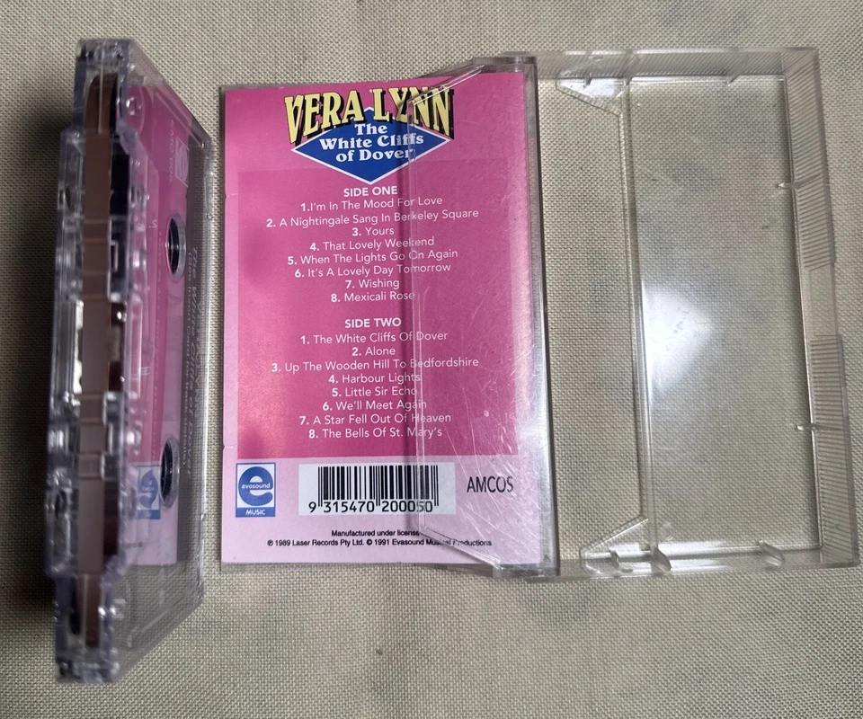 X4 Vintage Audio Cassette John Rowles & Petula Clark & Vera Lynn - Image 3 of 4