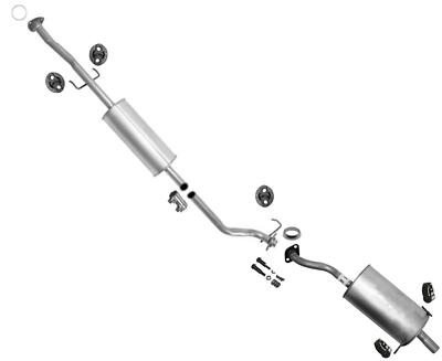 Exhaust Brand Middle Resonator & Muffler for Honda CR-V CRV 2007 2008 2009