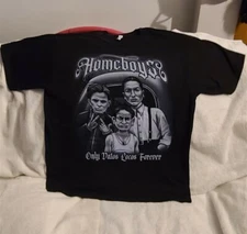 HOMEBOYS HOMIE GANGSTER ONLY VATOS LOCOS FOREVER MEXICO T-SHIRT (2)