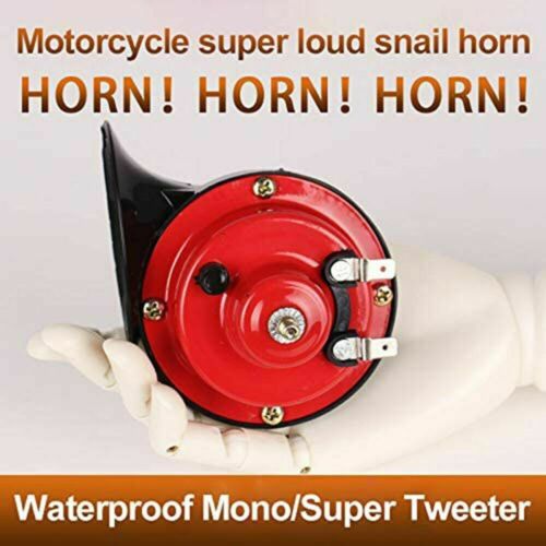 Raging Sound Electric Snail Horn Train Horn Air Horn 300 DB Trucks Car Styling