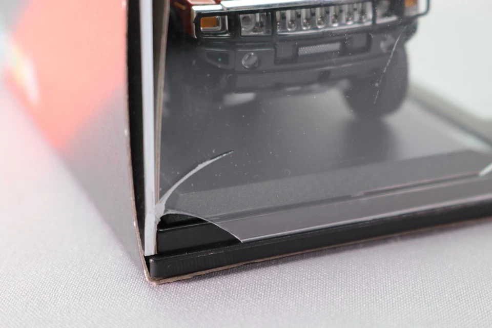 LE7788 HONGWELL OLIEX CARARAMA 433ND  1/43 Voiture Hummer H2 SUT  marron metal - Photo 2/3