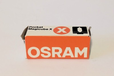 #SO 40 Osram Pocket Magicube X Blitzwürfel, 3 St. (12x Blitz) in OVP, Neu!