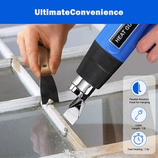 2000 Watt Heißluftgebläse Heißluftföhn Heißluft Heat Gun Löten Fön Entlacken