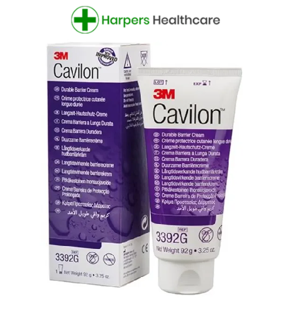 3M Cavilon Durable Barrier Cream 92g X2 TUBES PARABEN AND PERFUME FREE REF 3392G