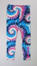 Girl's Youth Hurley Size Large Tie Dye High Rise Fit Leggings
