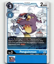 Digimon Penguinmon Dimensional Phase Common