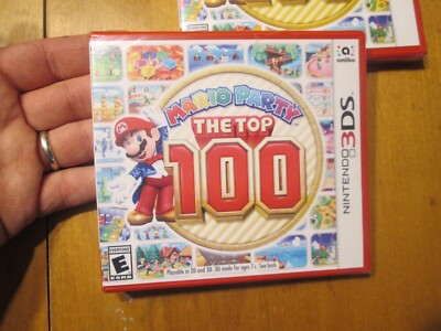 Mario Party: The Top 100 Nintendo 3DS BRAND NEW FACTORY SEALED