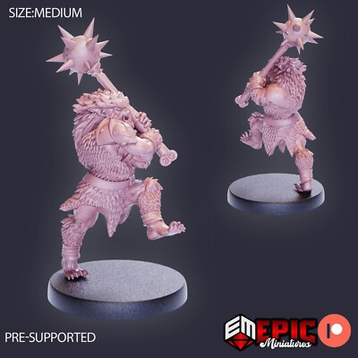 Bugbear Warrior C | Epic Miniatures | RPG D&D Pathfinder Wargaming | 25 ...