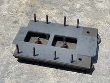 🔥 Vintage Magnesium Hemi 331-392 671 871 Blower Supercharger Intake Manifold 🔥