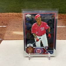 2023 Topps Chrome Jeter Downs Rookie Card #56 Nationals