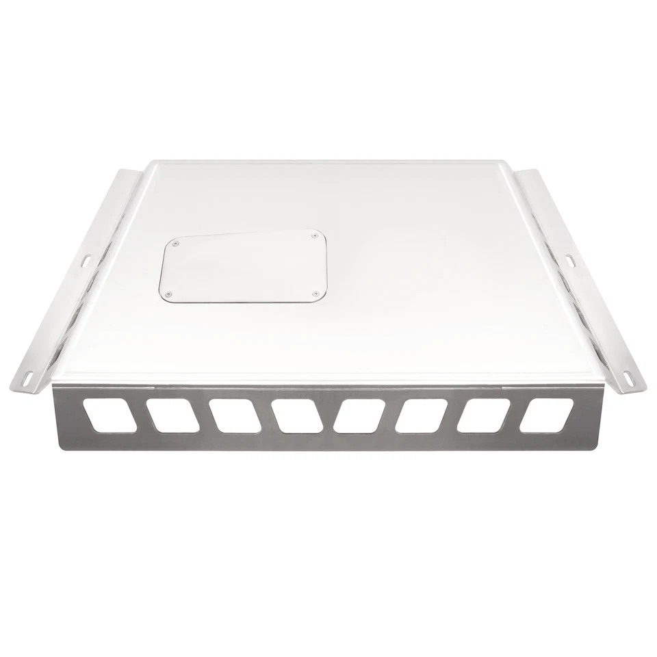 Placa de deslizamiento de chasis de aluminio para Ford Transit 250 350 HD 2015-2022 plateada Foto 3 de 4