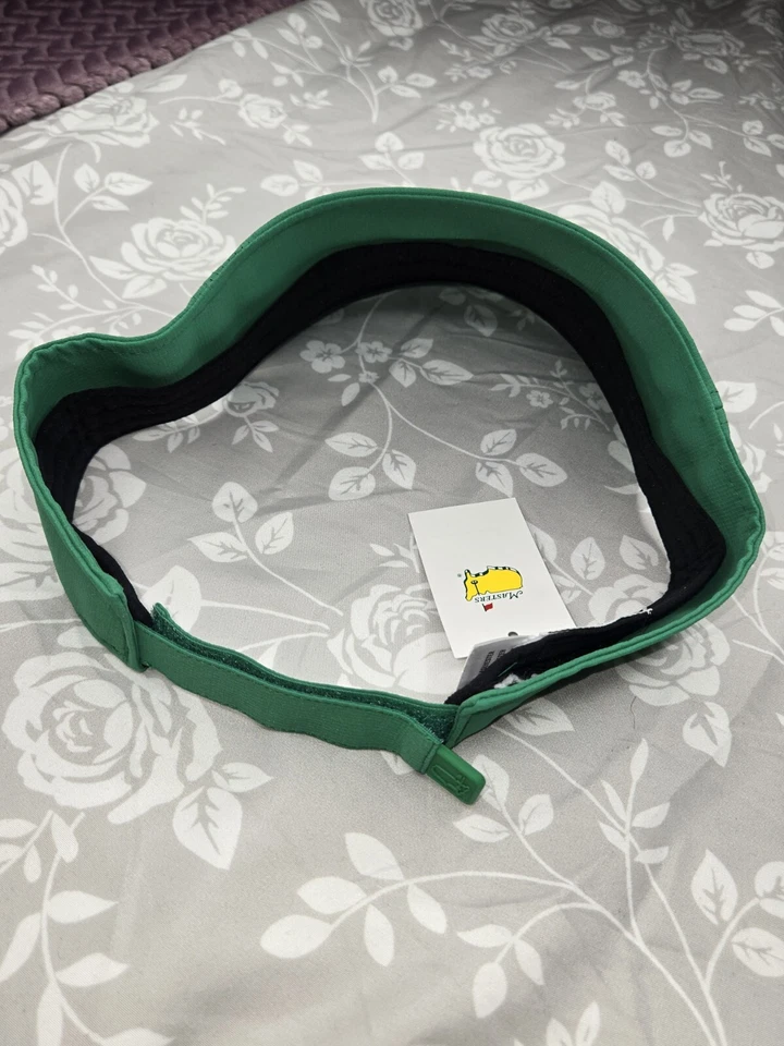🔥 2024 Masters 💚Grün💚 Performance Tech Visor Augusta ANGC Neu mit Etikett Mütze Cap - Bild 3 von 4