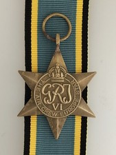 British WW2 Bomber Command Star full size replacement medal SOLID BRASS  QUALITY