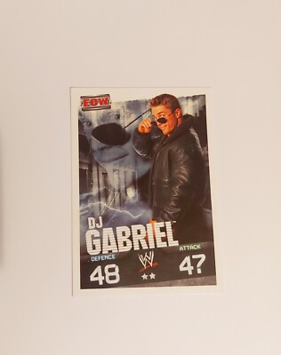 Topps WWE Slam Attax Evolution DJ Gabriel ECW