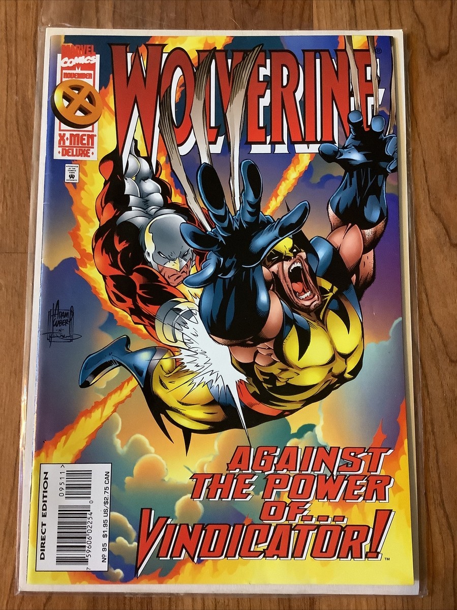 X-Men Deluxe WOLVERINE #95 November 1995 1st Appearance Dirt Nap