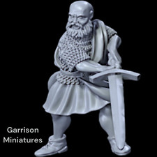 Highlanders with Claymores 28mm Medieval Wargames Display Miniatures