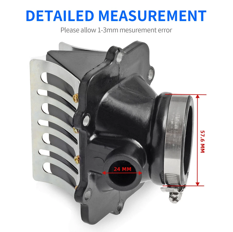 Enchufe de admisión de brida de carburador con válvula de caña para Ski-Doo Grand Touring Formula Legend Foto 3 de 4