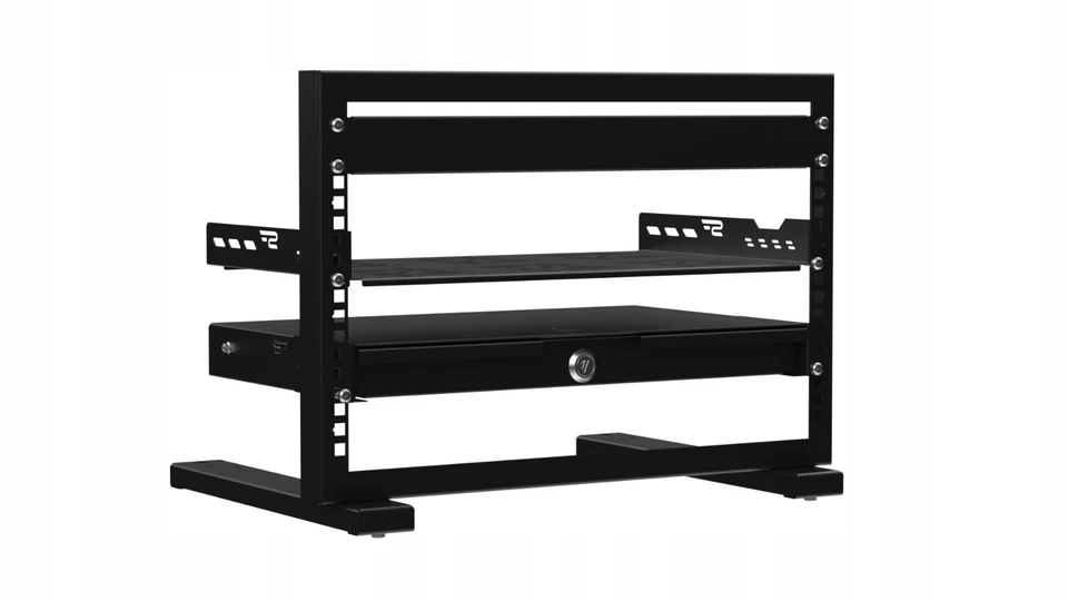 19" 2U 3U 4U 6U Rack Mount Desktop Stand Open Front Table Rack Frame Stand - Image 4 of 4