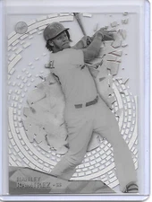 2014 Topps Tek HANLEY RAMIREZ BLACK & WHITE DIFFRACTOR SP #1/15 FIRST MADE!
