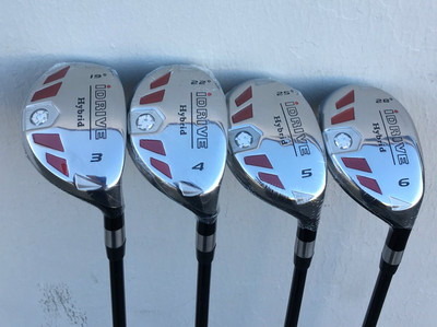 IDRIVE Rescue Hybrid Regular Flex #4 Ferro Legno 22° In Acciaio Con Head Cover