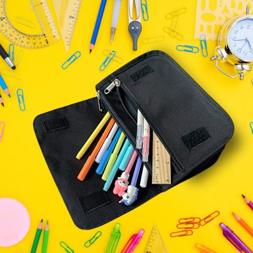 Encanto personalisiertes schwarzes Federmäppchen/Vsnity-Etui - Name hinzufügen - PCB 1063 - Bild 3 von 3