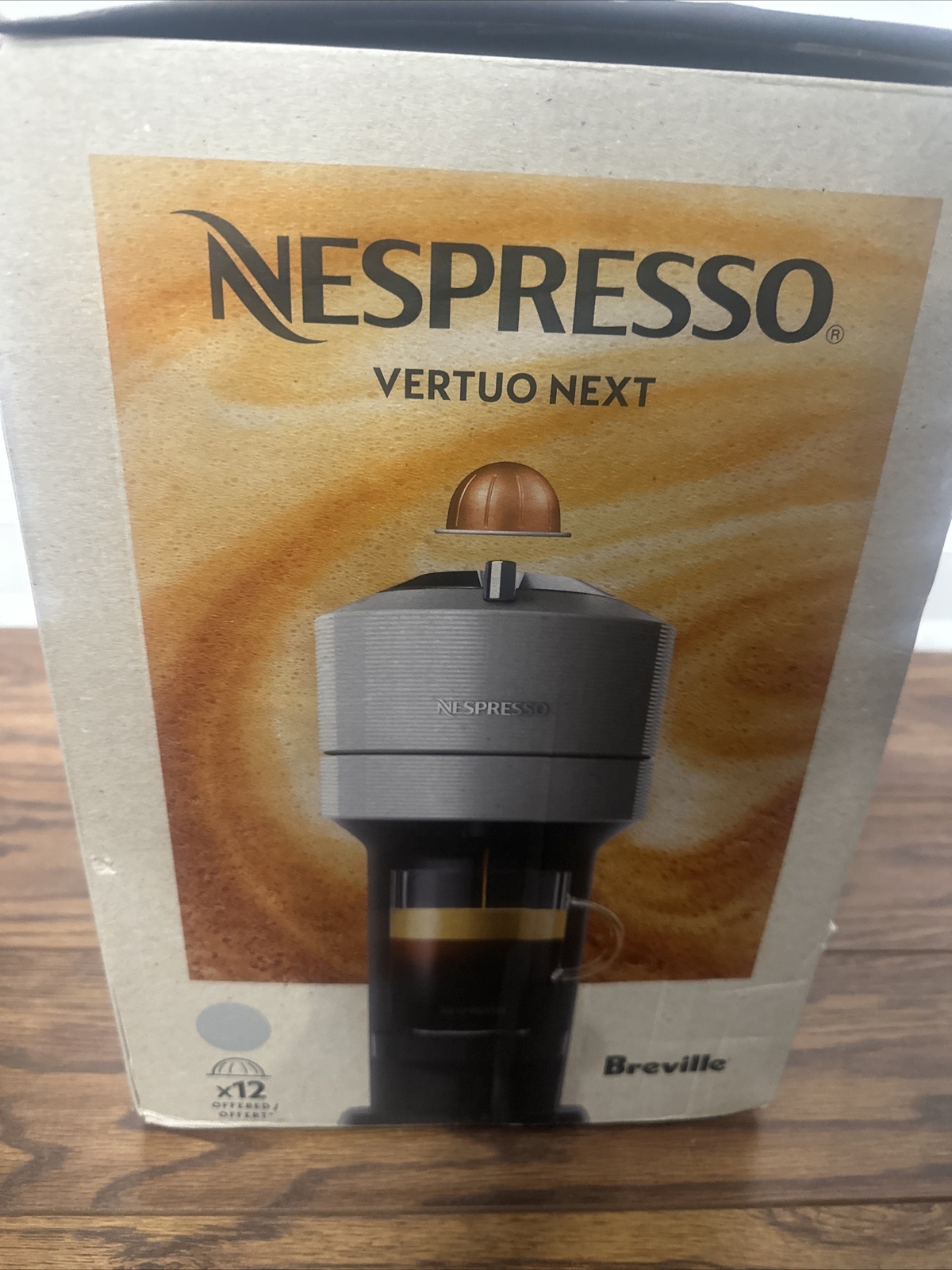 Nespresso Vertuo Next Coffee & Espresso Machine By De'Longhi (Matte Black) With Aeroccino3 Milk Frother