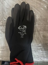  12 PAIR GLOBAL GLOVE PUG17-S POLYURETHANE COATED ANTI-STATIC WORK GLOVES SMALL