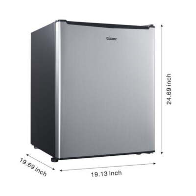 miniusagi28 EUR48A, Refrigerator, Two Section Undercounter, Stainless Doors