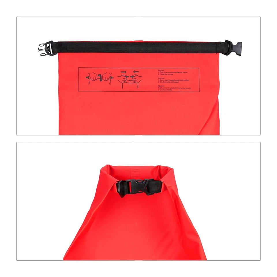 Ocean Pack 10 L wasserdichter Dry Bag ultraleichter Trockensack für Kajak Seg... - Bild 4 von 4