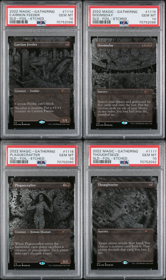 Secret Lair Junji Ito PSA 10 Thoughtseize Doomsday Carrion Feeder
