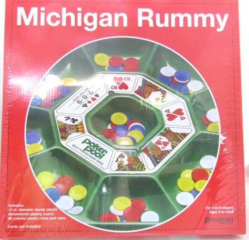 NEW Michigan Rummy Classic Board Game Vintage Retro Pressman Toy