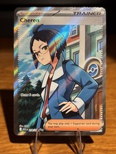 Cheren 258/217 Full Art Trainer Ultra Rare Holo Ascended Heroes Pokemon TCG