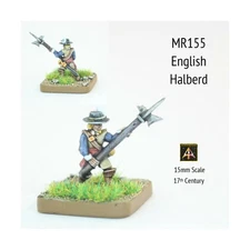 Alternative Armi Historical Mini 15mm 17th Ce  English Halberd w/Wide  Pack New