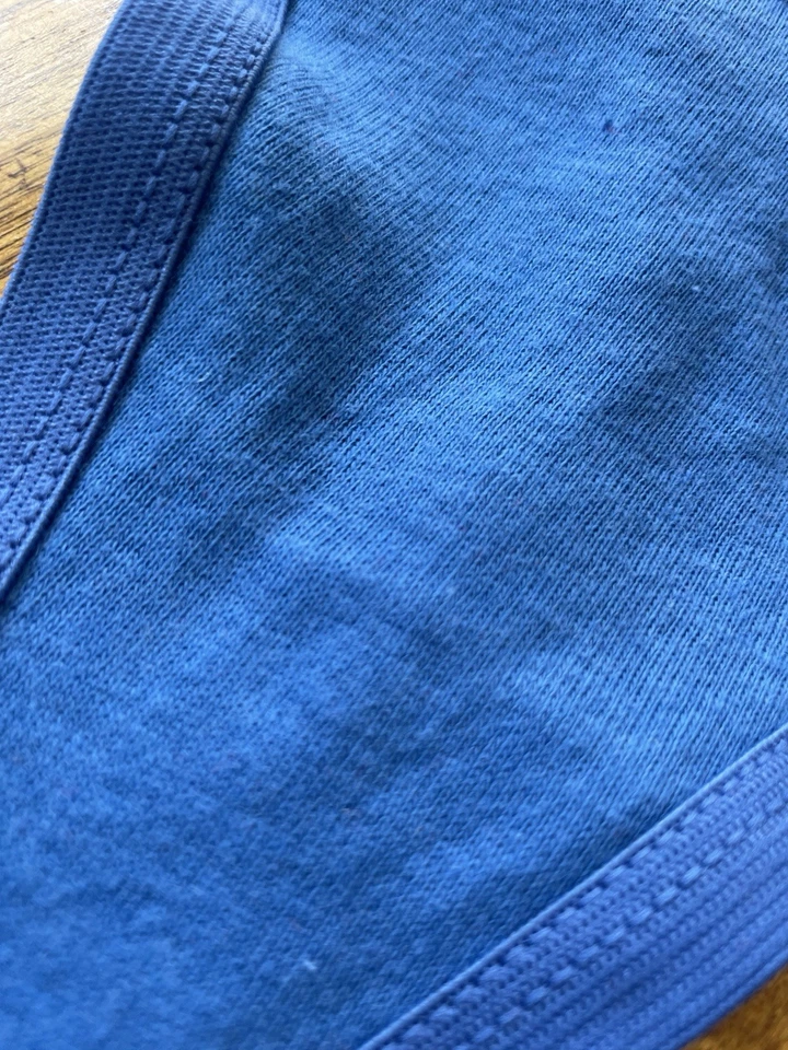 Vintage NWT Super Girl Blue String Thong G-String Size Medium (6) *Rare Superman - Image 3 of 4