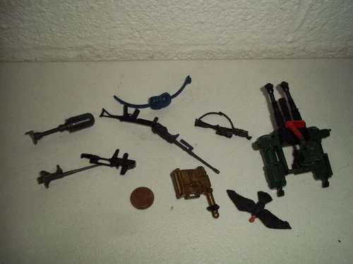 VINTAGE GI JOE TMNT STAR WARS PART ACCESSORY WEAPON LOT