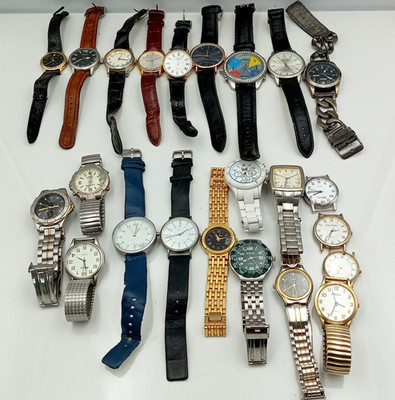 Watch Bundle Job Lot  Mixed Brand Wrist Watches Spares Only Repair Parts