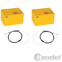 2X Hella Handbremsseile Passend FüR Renault Grand Megane ScÉNic