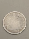 1877-CC Seated Liberty Silver Dime 10C