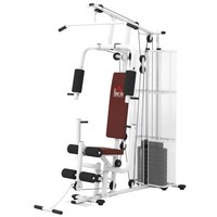 Home Multi Gym Large Multifunction Sturdy Strength Training Machine - White