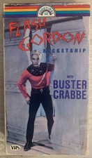 Flash Gordon : Rocketship - VHS - 1936 - Classic Sci Fi - Buster Crabbe